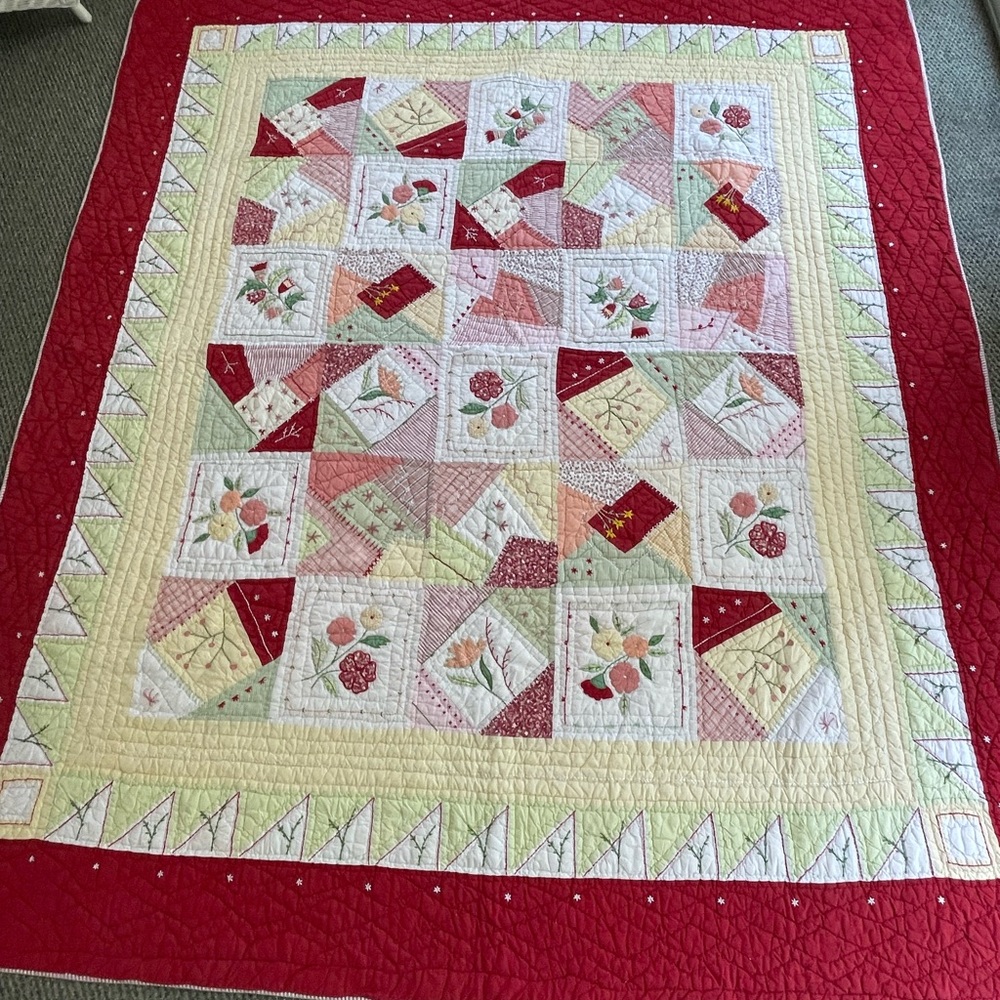 Gorgeous King Size Quilt from Pottery Barn